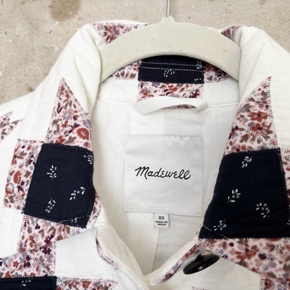 Madewell Shirt Jacket in Patchwork Quilt - Picture 3 of 5